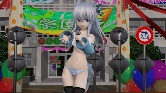 Squirreltail Animation MMD Colorful x Melody Hibiki Inazuma – ~_start37s_1s10362.gif