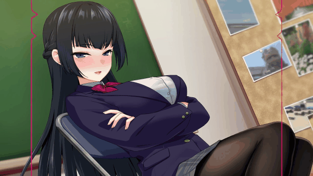 りんごまし〜ん 裏垢女子黒タイツが似合う写真部の先輩は、僕だけの女王様でした。【.gif