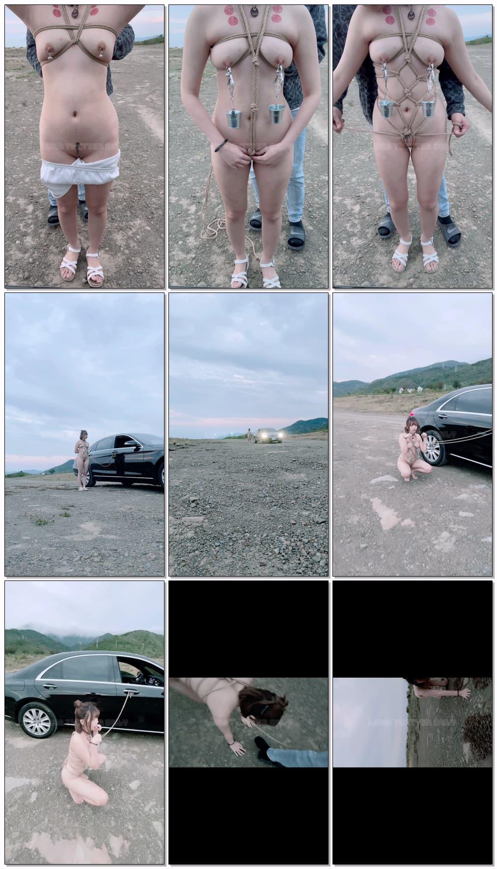 高价众筹】，推特年轻露脸小母狗【LUNA】无水原版福利，裸体跳绳，户外多种炸裂调教，.jpg