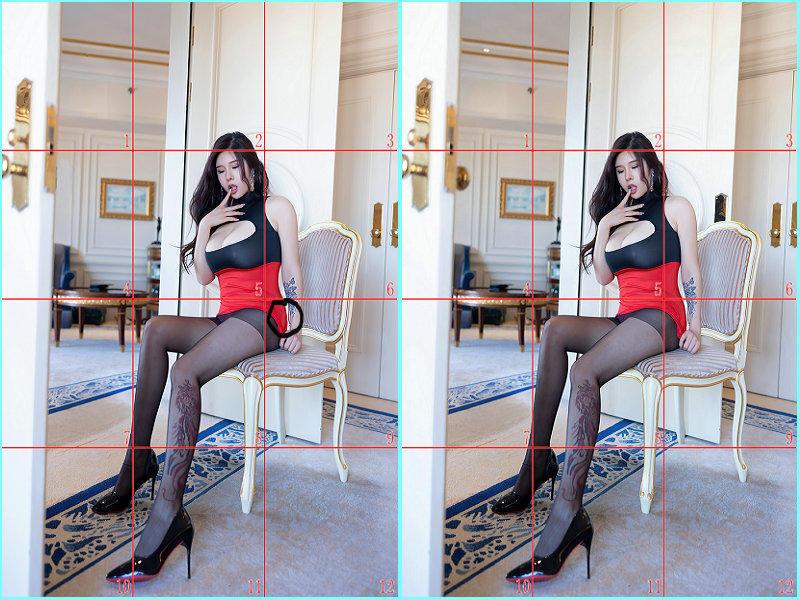 9手腕处明显不同