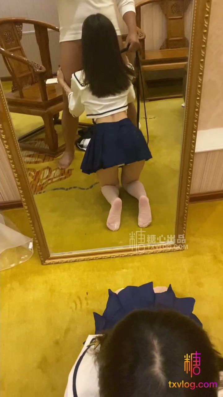⚡调教内射高中生小嫩穴⚡高中生小学妹穿上JK带上猫抓 即萌又可爱 镜子前看着自己被后.jpg