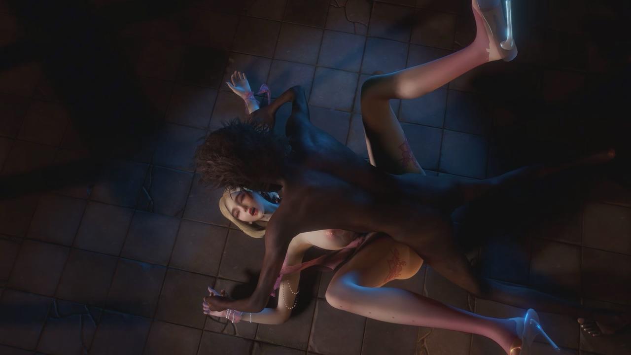 牛头人爱好者：金毛女-落难女王4 性感长腿御姐被丑陋猪头人狠狠的中出播种.mp4_202505.jpg